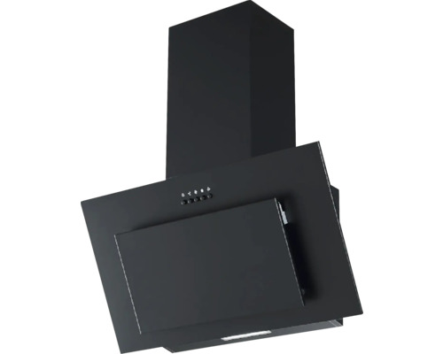 Schwarze Dunstabzugshaube für die Küche