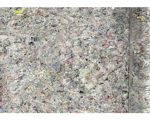 Nahaufnahme einer Dämmmatte aus Filz