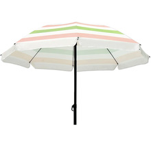 Sonnenschirm mit Streifenmuster