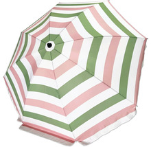 Gartenschirm mit Streifenmuster