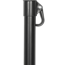 Schwarzer Heringsträger mit Karabinerhaken