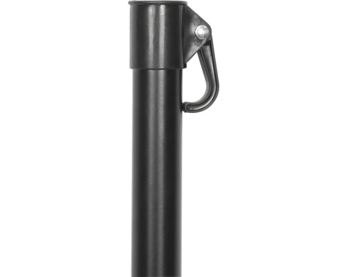 Schwarzer Heringsträger mit Karabinerhaken