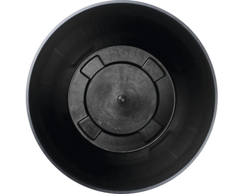 Innenansicht eines Blumentopfes