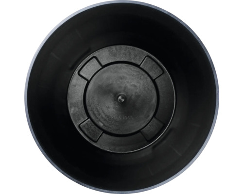 Innenansicht eines Pflanzgefäßes mit einem Durchmesser von 20,5 Zoll