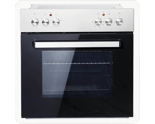 Einbauherd mit Bedienknöpfen und Sichtfenster