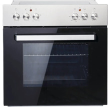 Backofen mit Glasklappe und Drehknöpfen