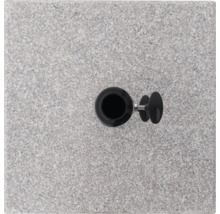 Granit-Schirmständer mit Halterung von oben