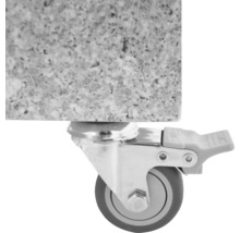 Lenkrolle mit Feststeller für Möbel