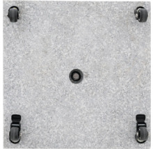 Pflanzenroller mit vier Rollen und einer Zentrierbohrung