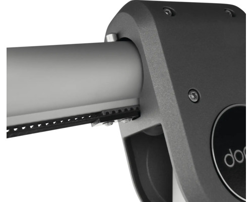 Detailansicht eines Rollladenmotors mit Antriebsrad