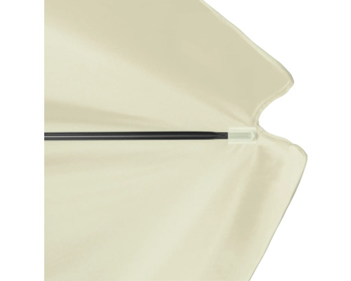 Detailansicht eines Sonnenschirms