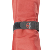 Doppler Logo auf Regenschirmhülle mit Klettband