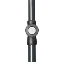 Doppler Logo auf einem Schirmständer