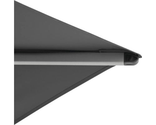 Detailansicht einer Markise mit Gestell