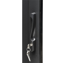 Griff mit Schlüssel für Tür