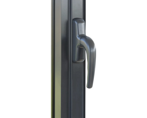 Detailansicht eines Fenstergriffs