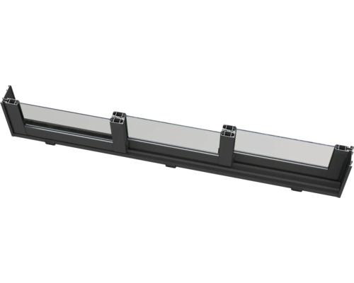 Aluminium Fensterprofil mit Glas