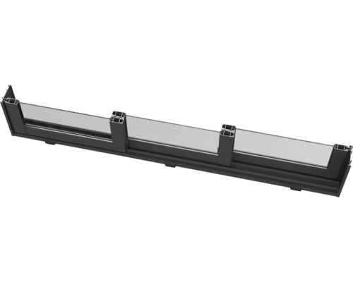 Balkongeländer mit Glas und Aluminiumprofil