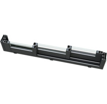 Fensterprofil aus Aluminium mit Glaseinsatz