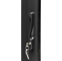 Türgriff mit Schlüssel im Schloss