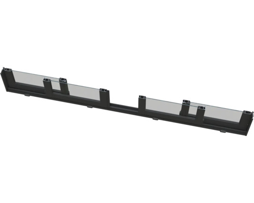 Balkongeländer aus Glas und Metall