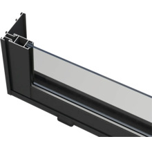 Fensterprofil mit Glas