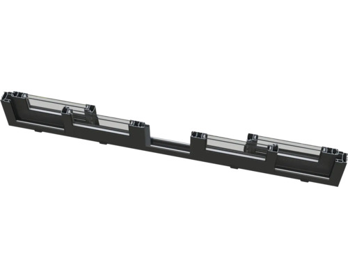 Fensterprofil aus Aluminium und Glas