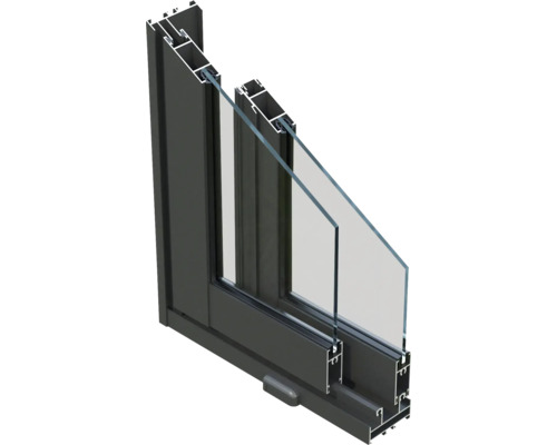 Fensterprofil mit Doppelverglasung