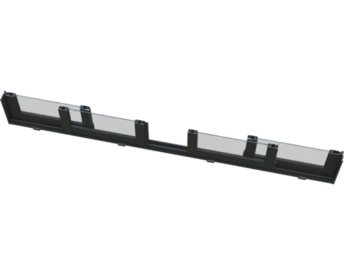 Glaselement mit Aluminiumprofil für den Außenbereich