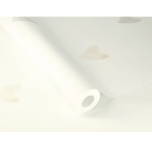 Tapetenrolle mit Herzmuster