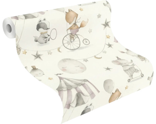 Tapetenrolle mit Tiermotiven