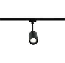 Schwarzer LED-Strahler für Schienensystem