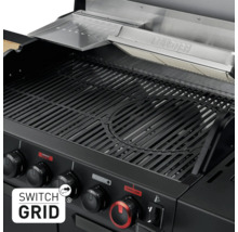 Grill mit Switch Grid System und Bedienknöpfen.