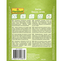 Darina Daucus Carota carrot seed package