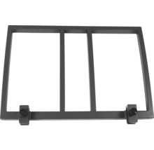 Metallrahmen mit drei Fächern