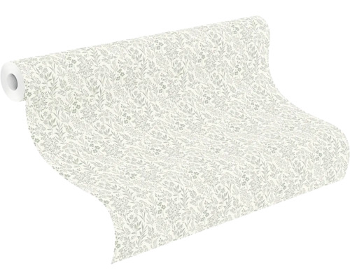 Tapetenrolle mit Blumenmuster