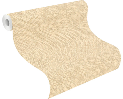 Tapetenrolle mit Textilmuster