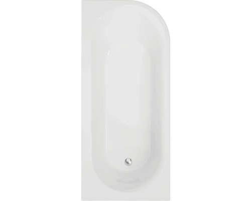 Rechteckige Badewanne aus Sanitäracryl, Aufsicht