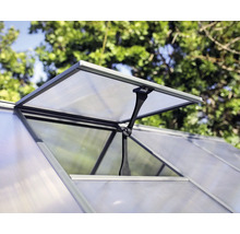 Geöffnetes Fenster eines Gewächshauses