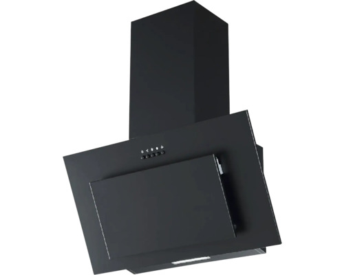 Schwarze Dunstabzugshaube für die Küche