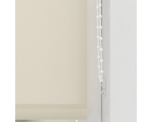 Beige Rollos mit Kettenzug