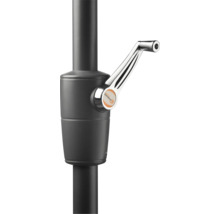 Details des Schneider Schirme Kurbelmechanismus
