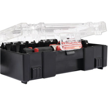 Bitset in schwarzem Gehäuse mit durchsichtigem Deckel