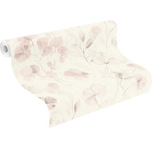 Tapetenrolle mit floralem Muster