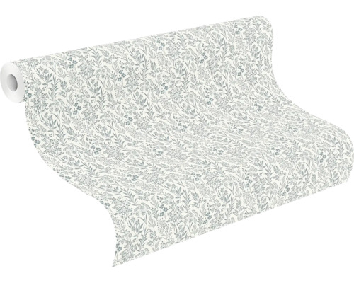 Tapetenrolle mit floralem Muster