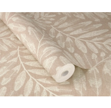 Tapetenrolle mit Blattmuster