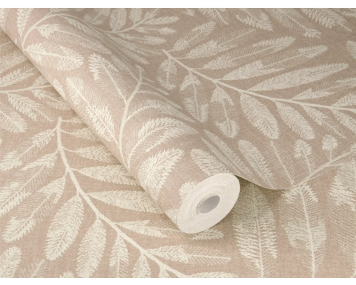 Tapetenrolle mit Blattmuster