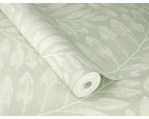 Tapetenrolle mit Blattmuster