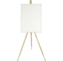 Staffelei mit Leinwand für Kunstbedarf