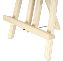 Hölzerne Staffelei für Kunstbedarf